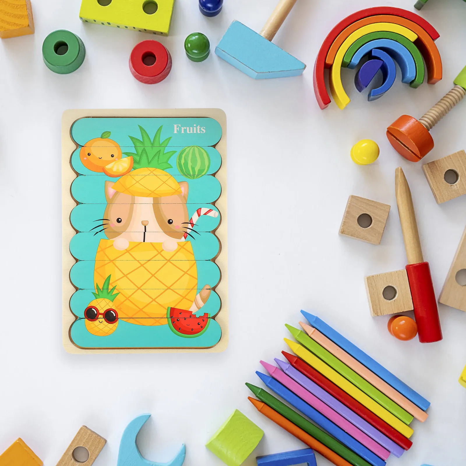 Puzzle Children's Early Education Toys Kids Learning Puzzles Montessori Blue Wood Toddler Baby
Puzzle Children's Early Education Toys Kids Learning Puzzles Montessori Blue Wood Toddler Baby