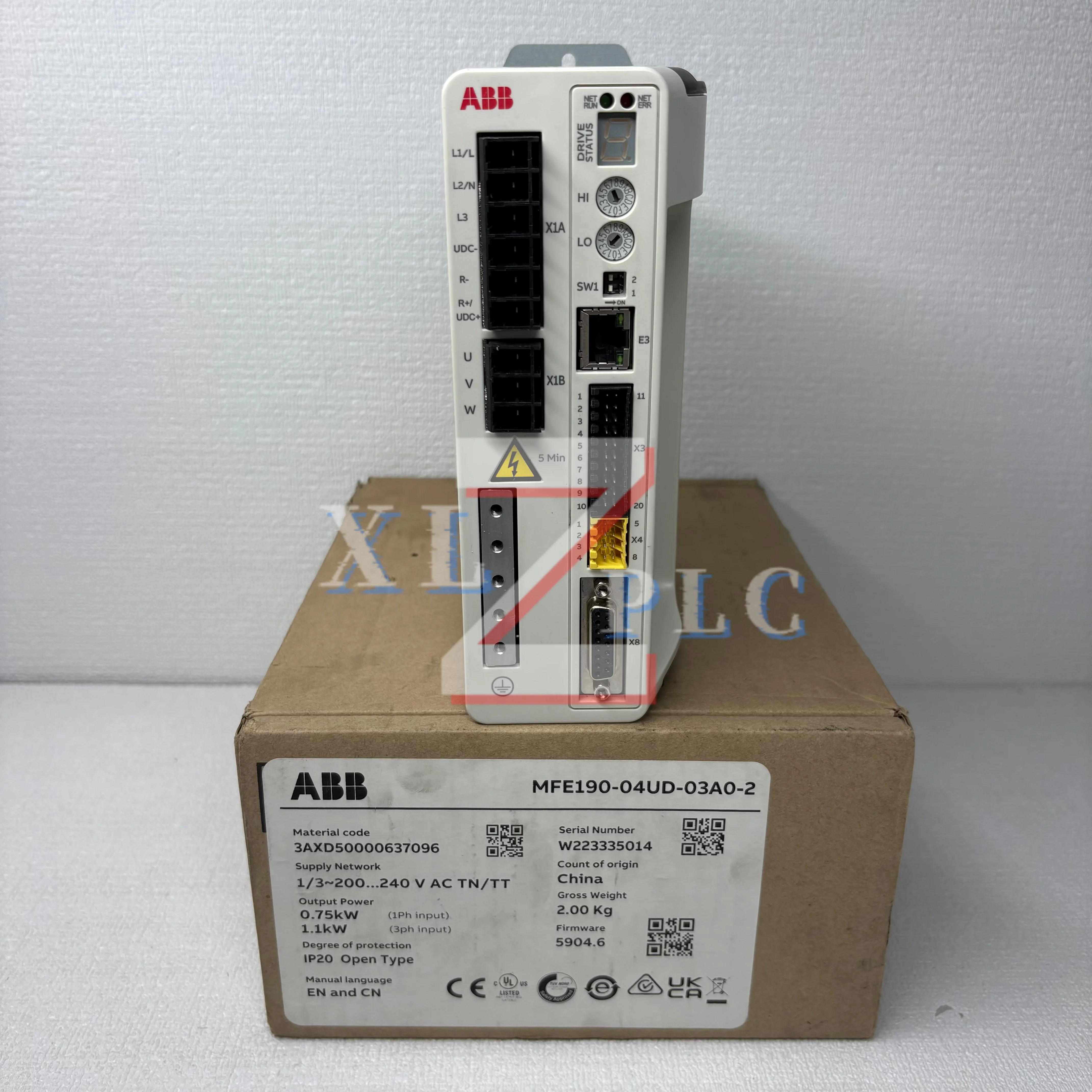 MFE190-04UD-03A0-2(3AXD50000637096) servo drivers New original
MFE190-04UD-03A0-2(3AXD50000637096) servo drivers New original