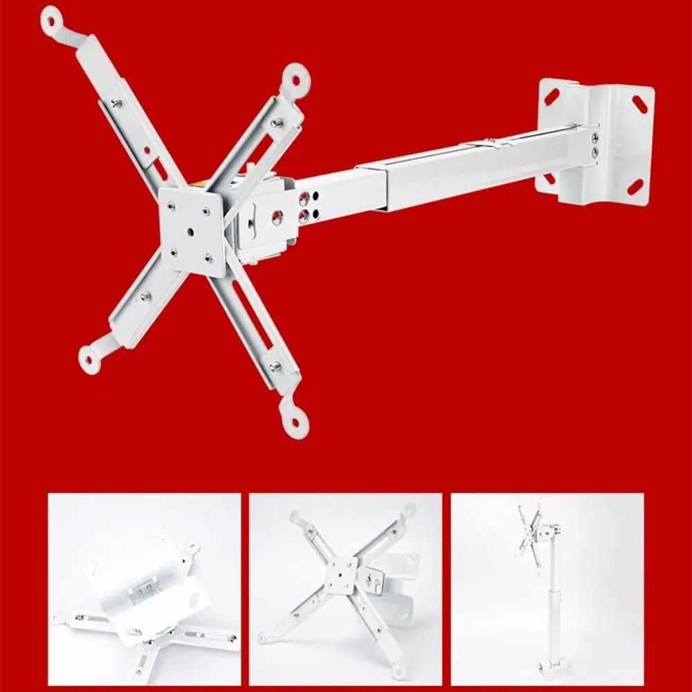 Retractable Projector Mount with Extendable Arms Adjustable Projector Bracket Hanger Wall-mounted Universal Projector Stand
Retractable Projector Mount with Extendable Arms Adjustable Projector Bracket Hanger Wall-mounted Universal Projector Stand