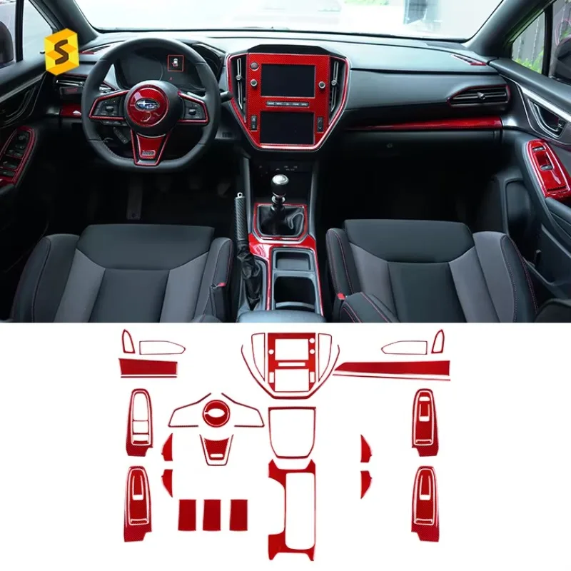 ES for Subaru WRX 2022 Inner Decorative Accessories Kit Cover Trim Carbon Fiber Car Interior Accessories
ES for Subaru WRX 2022 Inner Decorative Accessories Kit Cover Trim Carbon Fiber Car Interior Accessories