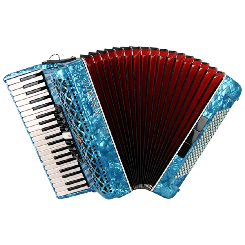 Регистр модели 10, 37 клавиш, 96 басовых диатонических аккордеонов
Регистр модели 10, 37 клавиш, 96 басовых диатонических аккордеонов