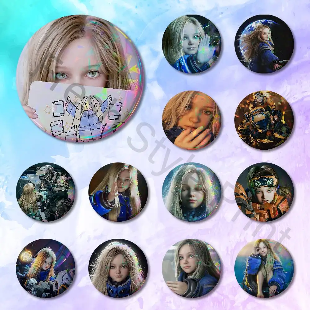 Diana P-Pragmata Hugh 32mm 58mm 75mm 44mm 25mm Anime Badges Brooches DIY Pins Decorations Birthday Gifts
Diana P-Pragmata Hugh 32mm 58mm 75mm 44mm 25mm Anime Badges Brooches DIY Pins Decorations Birthday Gifts