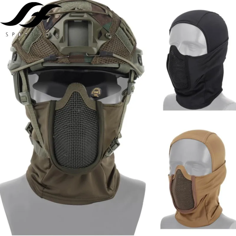 Hunting CS Casque Airsoft Paintball Full Face Mask Polyester Balaclava Cycle Protective Helmet Liner Cap Tactical Military Mask
Hunting CS Casque Airsoft Paintball Full Face Mask Polyester Balaclava Cycle Protective Helmet Liner Cap Tactical Military Mask