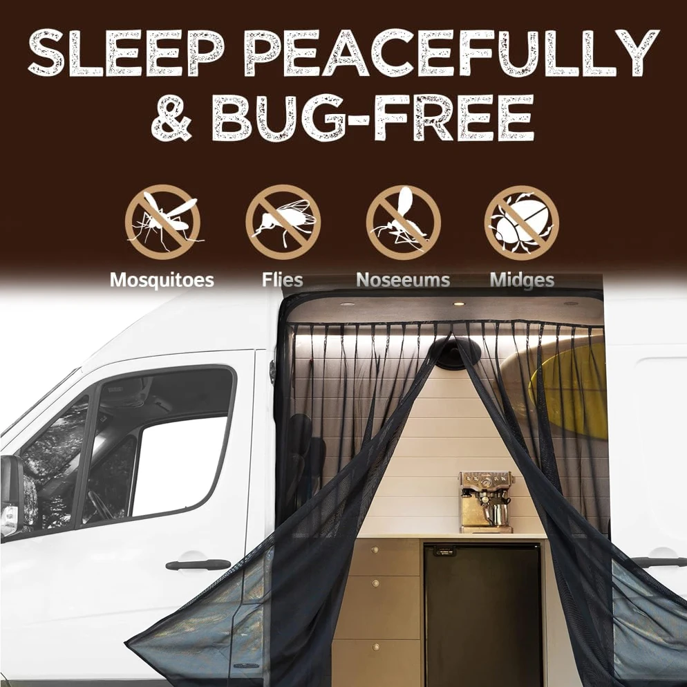 1PC Magnetic Mosquito Net Camper Van Bug Screen Compatible For Mercedes Sprinter Ford Transit Ram ProMaster Auto Parts
1PC Magnetic Mosquito Net Camper Van Bug Screen Compatible For Mercedes Sprinter Ford Transit Ram ProMaster Auto Parts