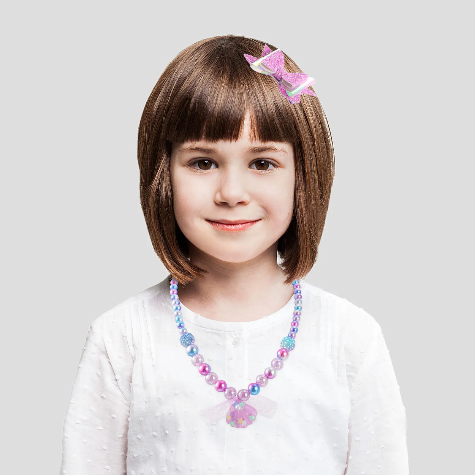 Shell Pearl Necklace Bracelet Set Beaded Kids Jewelries Earring Chain Girls Gift Jewelry
Shell Pearl Necklace Bracelet Set Beaded Kids Jewelries Earring Chain Girls Gift Jewelry