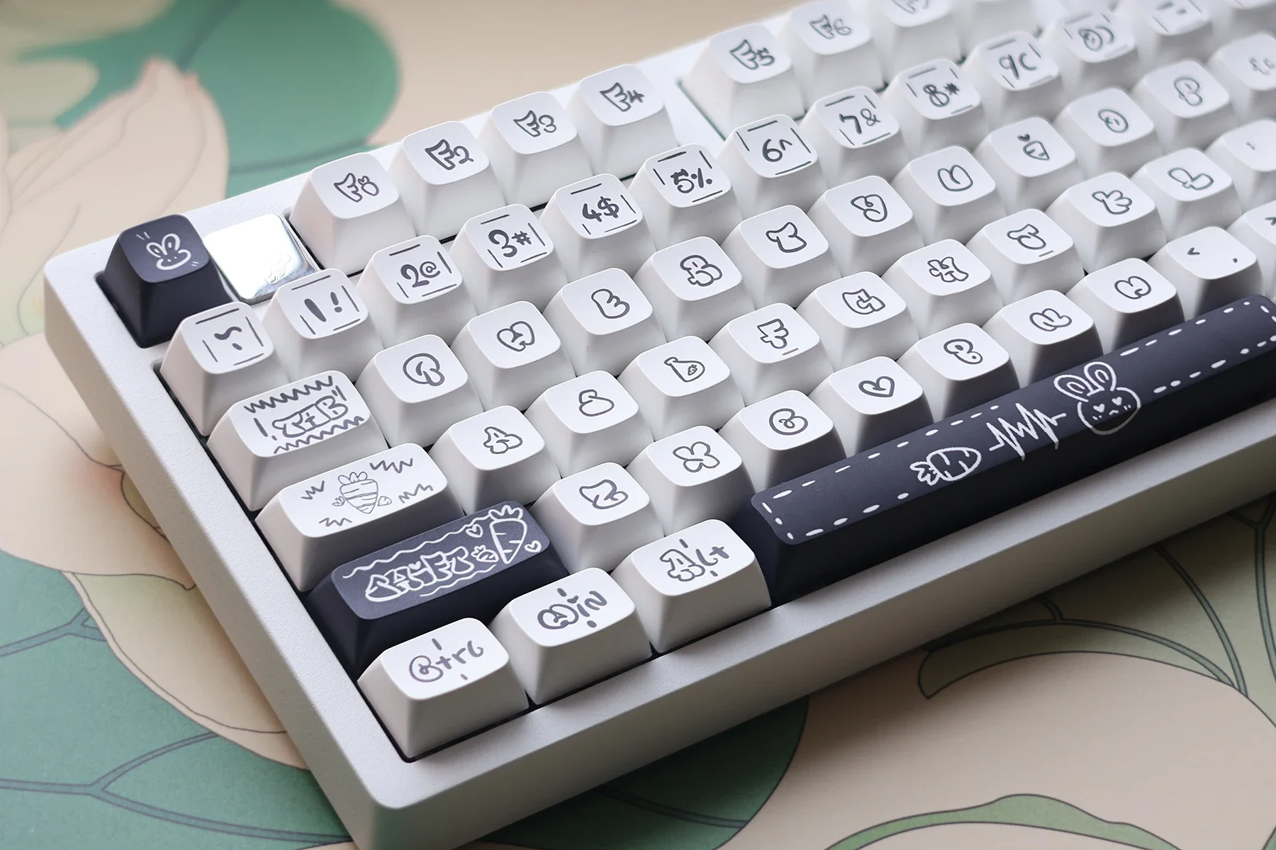 Cute Radish Rabbit Theme Keycap XDA High PBT Sublimation 68 84 87 104 980 Drunk Deer 75g65
Cute Radish Rabbit Theme Keycap XDA High PBT Sublimation 68 84 87 104 980 Drunk Deer 75g65
