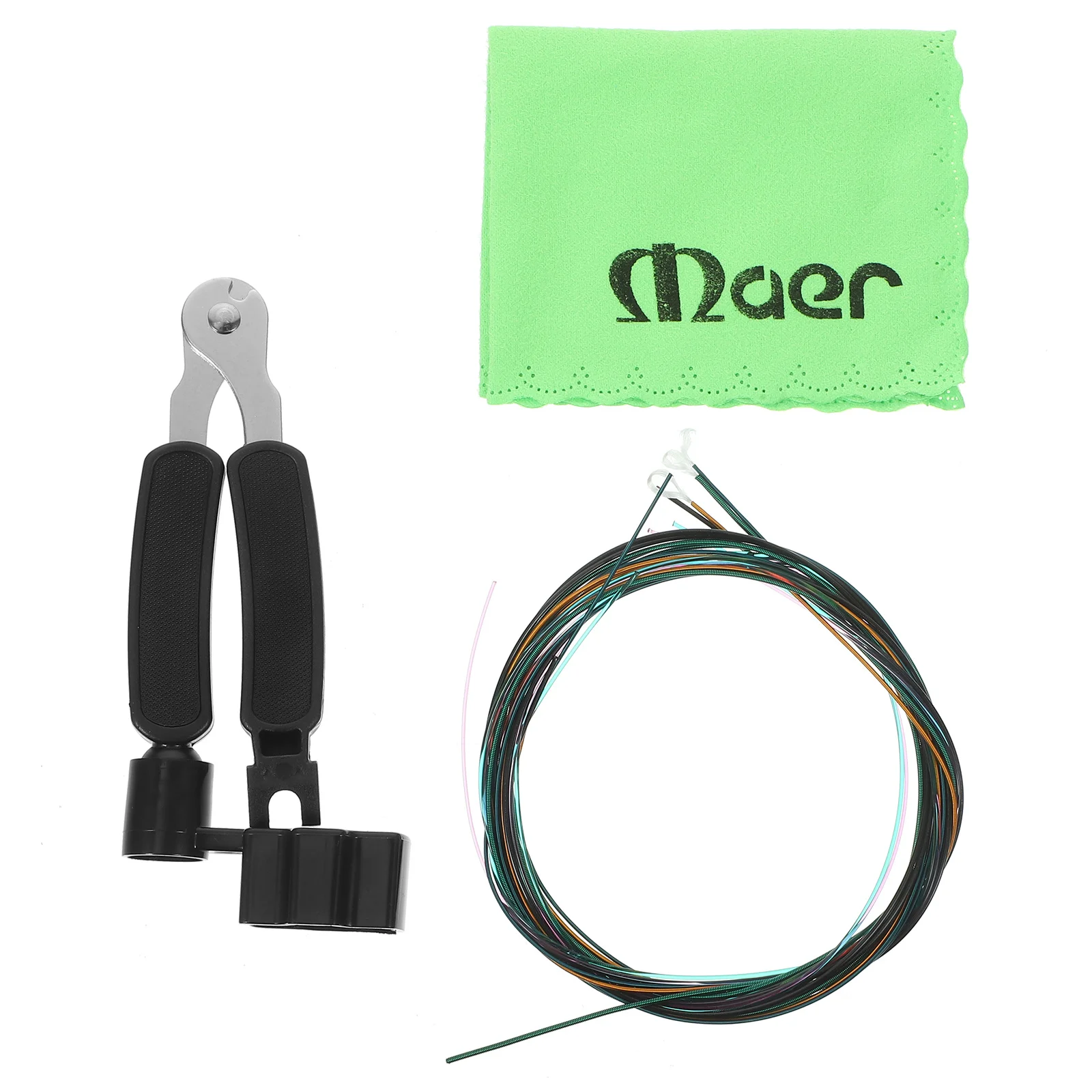 1Set Guitar Strings Changing Kit Durable Plastic Guitar Accessory Kit String Winder Cutter Pin Puller String Cutter
1Set Guitar Strings Changing Kit Durable Plastic Guitar Accessory Kit String Winder Cutter Pin Puller String Cutter