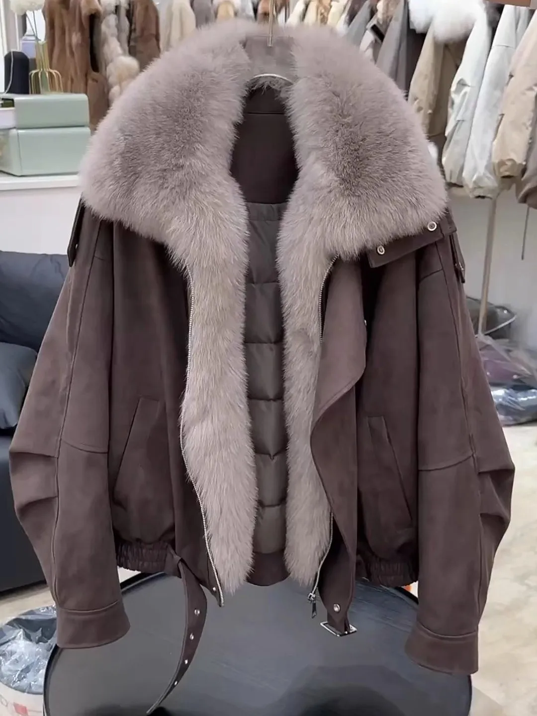 plus Size Trendy Cotton Jacket Women's Winter Thickened Outerwear Elegant High-End Feeling Beautiful Good-Looking Korean Style
plus Size Trendy Cotton Jacket Women's Winter Thickened Outerwear Elegant High-End Feeling Beautiful Good-Looking Korean Style