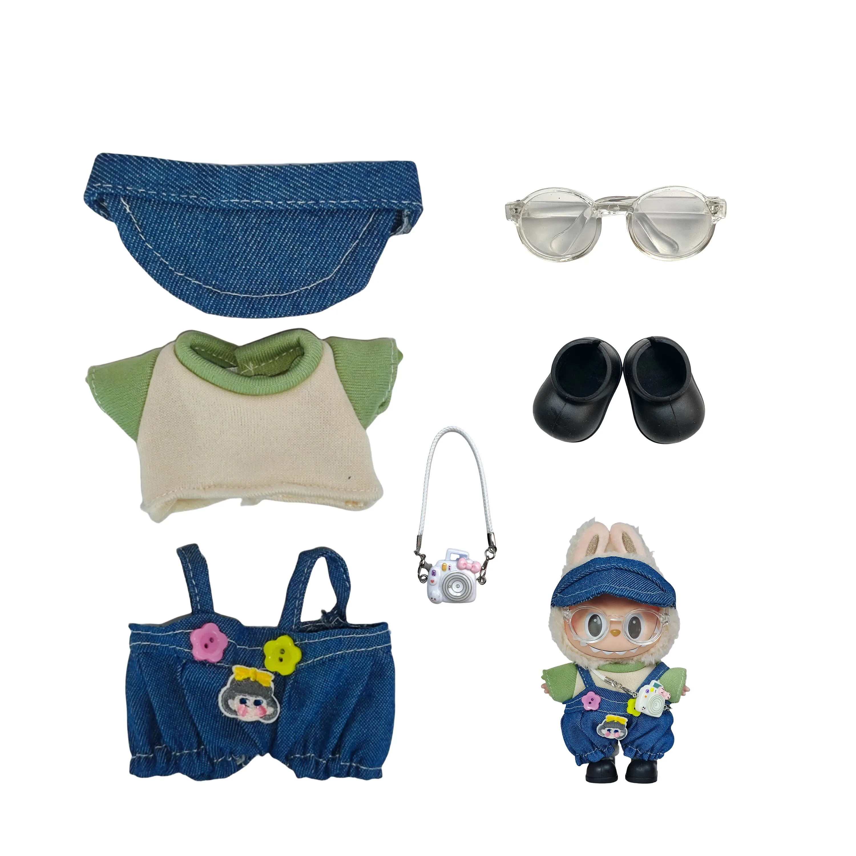 For 17cm Labubu Doll Clothes Hoodies Doll Clothes Color Match Hoodies Dolls Accessories Cute Decoration Little Cloths
For 17cm Labubu Doll Clothes Hoodies Doll Clothes Color Match Hoodies Dolls Accessories Cute Decoration Little Cloths