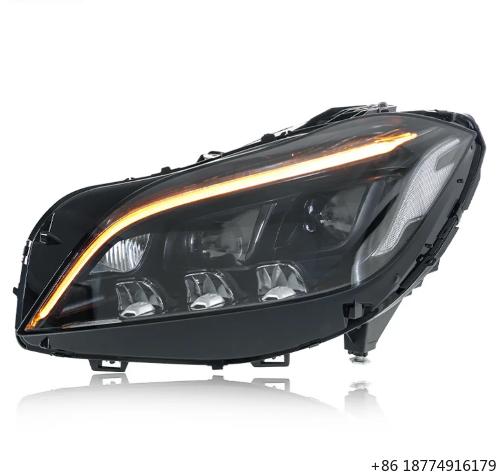 Фара в сборе для Mercedes-Benz CLS W218 (2012-2015) с LED DRL (дневными ходовыми огнями) OEM
Фара в сборе для Mercedes-Benz CLS W218 (2012-2015) с LED DRL (дневными ходовыми огнями) OEM