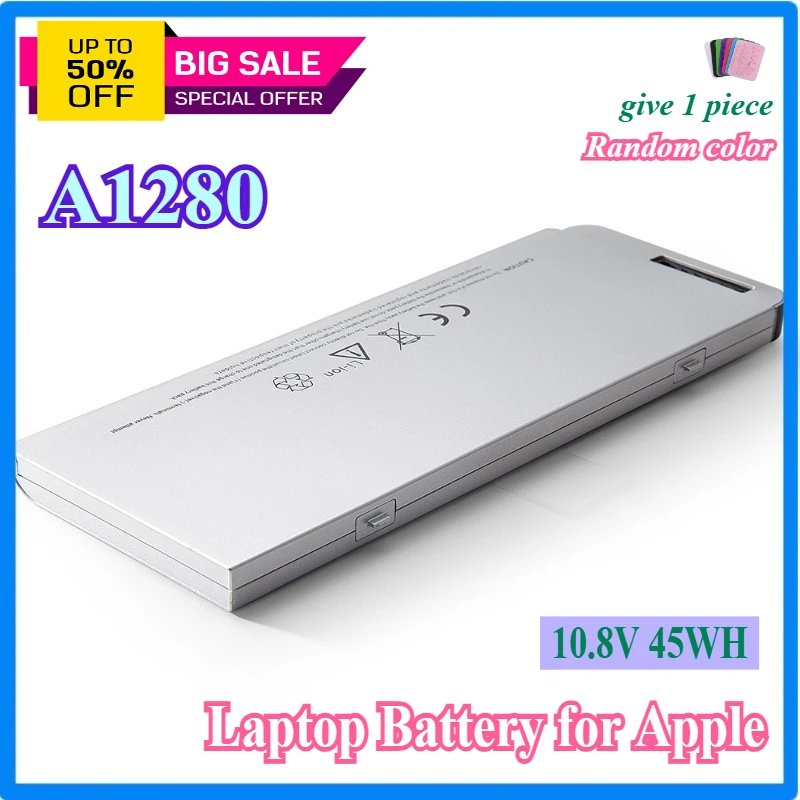 Аккумулятор для ноутбука A1280 для Apple MacBook 13 дюймов A1278 (версия 2008 г.) MB466LL/A MB466 MB771LLA MB771
Аккумулятор для ноутбука A1280 для Apple MacBook 13 дюймов A1278 (версия 2008 г.) MB466LL/A MB466 MB771LLA MB771