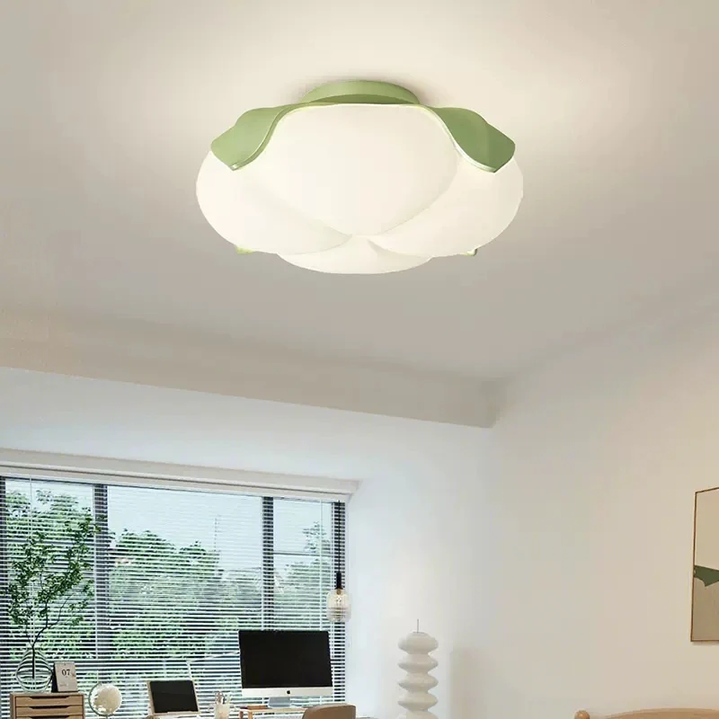 Bedroom light, children's room, cream wind ceiling light, creative and warm, pumpkin rice home intelligent lighting fixtures
Bedroom light, children's room, cream wind ceiling light, creative and warm, pumpkin rice home intelligent lighting fixtures