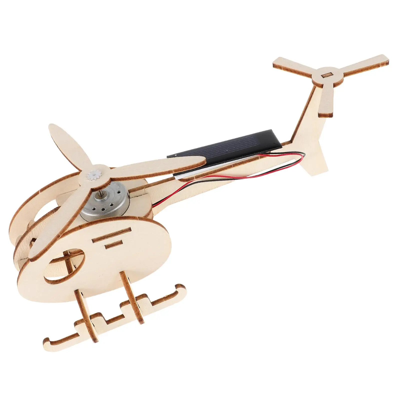 Solar Helicopter Kids Science Kits Airplane Engineering Toys DIY Wood Plane Solar Models Lightweight High Efficiency Panel
Solar Helicopter Kids Science Kits Airplane Engineering Toys DIY Wood Plane Solar Models Lightweight High Efficiency Panel