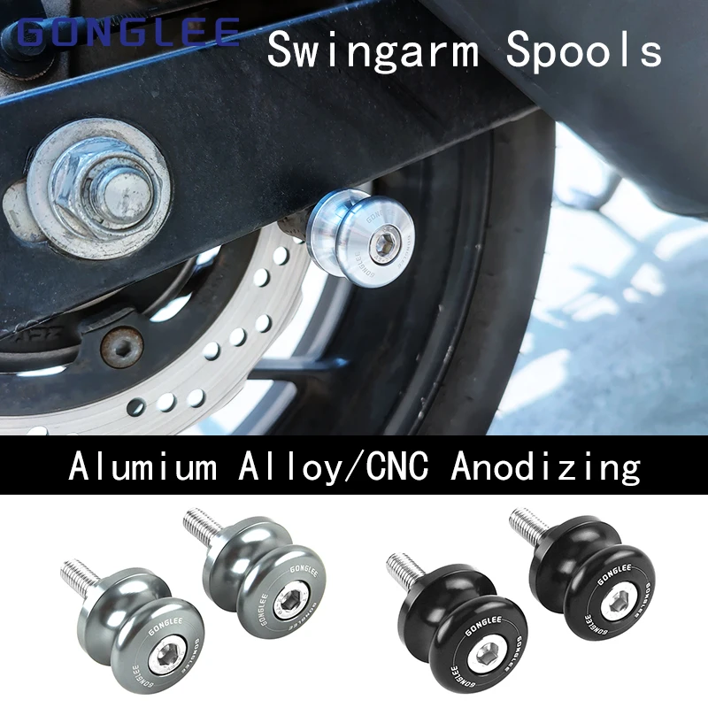 Swingarm Spools for Triumph Tiger Sport 660 Tiger 850 Sport Tiger 900 GT Daytona 660 Trident 660 Street Triple 765 R/RS
Swingarm Spools for Triumph Tiger Sport 660 Tiger 850 Sport Tiger 900 GT Daytona 660 Trident 660 Street Triple 765 R/RS