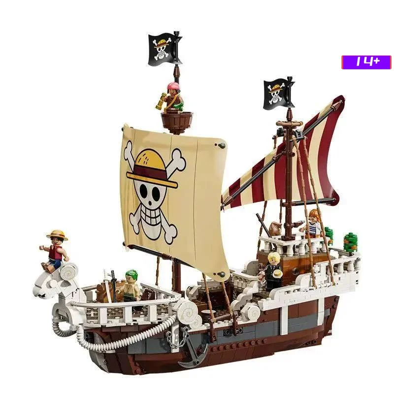 NEW 2026 In stock Building Blocks Figurine One Piece Series Trendy Going Merry Pirate Ship Boys Assembly Toy Children's Gifts
NEW 2026 In stock Building Blocks Figurine One Piece Series Trendy Going Merry Pirate Ship Boys Assembly Toy Children's Gifts
