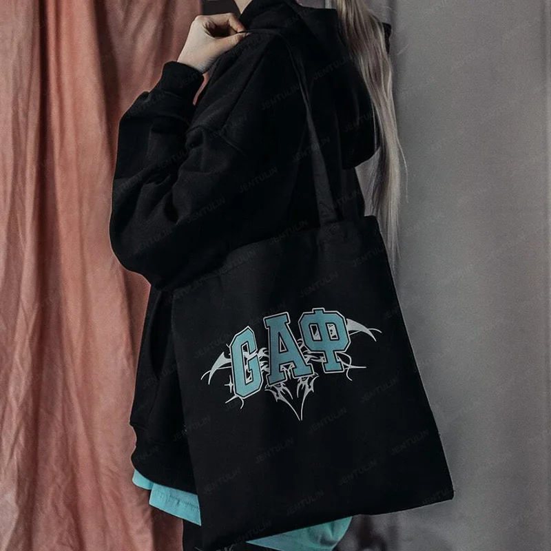 Black Punk Letter Print Shoulder Bag America Street trend Canvas bag Women Outside Sport bag Casual Travel Shopping Bag Пакет
Black Punk Letter Print Shoulder Bag America Street trend Canvas bag Women Outside Sport bag Casual Travel Shopping Bag Пакет
