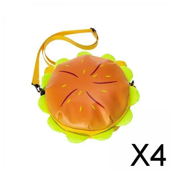 4 нейлоновых сумки через плечо Cheeseburger с 2 карманами и сумкой на молнии
4 нейлоновых сумки через плечо Cheeseburger с 2 карманами и сумкой на молнии