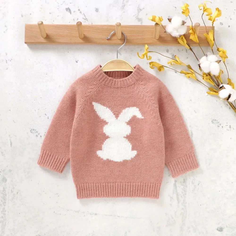 Winter Newborn Boys Girls Pullover Sweater Children Cartoon Rabbit Infant Kids Sweatersuit Warm Casual Knitwear Toddler Clothes
Winter Newborn Boys Girls Pullover Sweater Children Cartoon Rabbit Infant Kids Sweatersuit Warm Casual Knitwear Toddler Clothes
