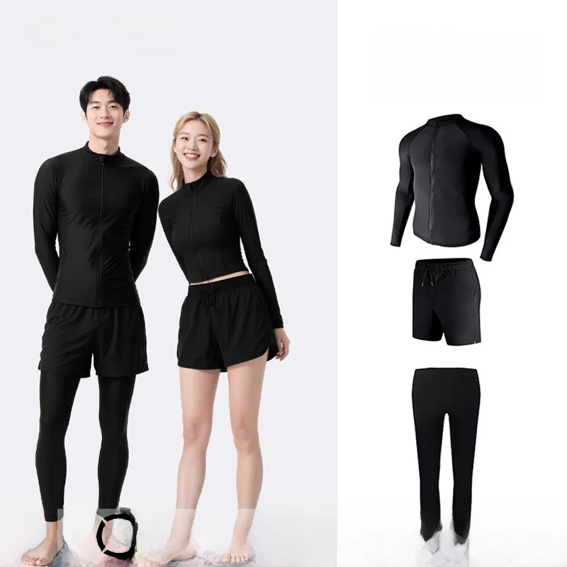 Couple's Long Sve Dive Suit Jellyfi Design Qui Dry Snorkeling Surfing Wetsuit Women's Sun Protection Swimming Costume
Couple's Long Sve Dive Suit Jellyfi Design Qui Dry Snorkeling Surfing Wetsuit Women's Sun Protection Swimming Costume