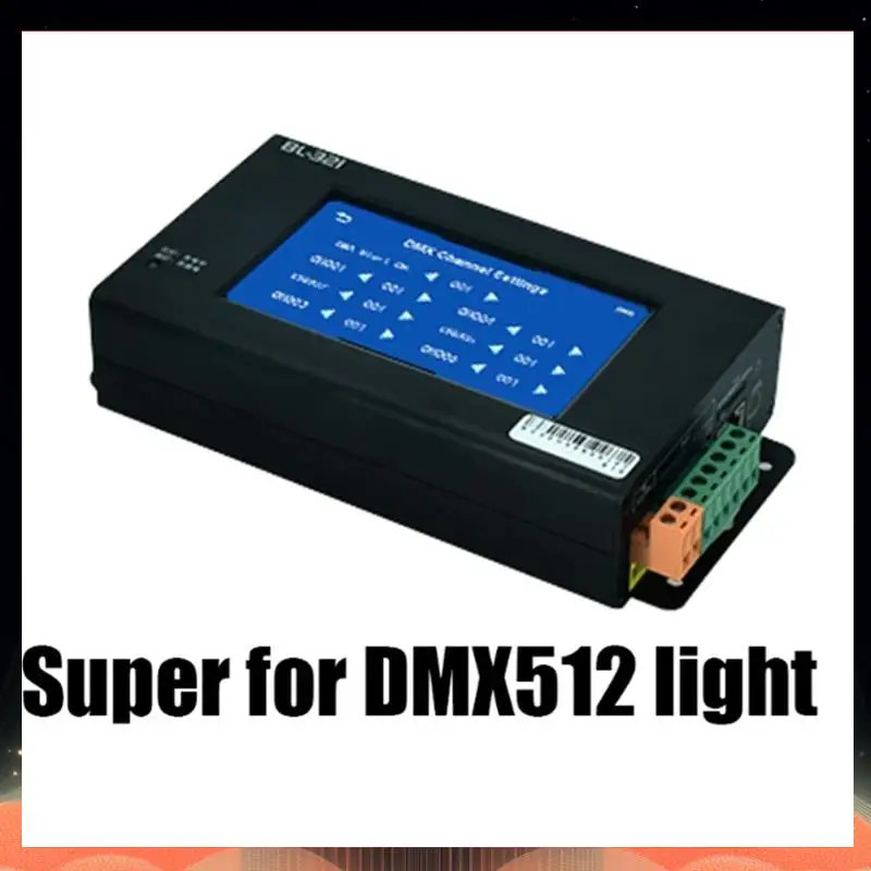 BL321 DMX512 Stage Lamp Address Writer Controller UCS512 Light Address Writer DMX512 Stage Lamp Address Writer Controller-TCE
BL321 DMX512 Stage Lamp Address Writer Controller UCS512 Light Address Writer DMX512 Stage Lamp Address Writer Controller-TCE