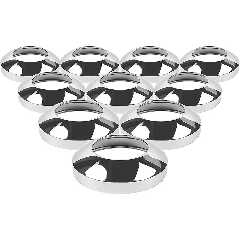 10PCS 8 Inch Chrome Ring Style Truck Rear Hub Cap Wheel Covers Dome Fits 8-1/2"dia.axle with eight 5/8" studs. W/Hub hole
10PCS 8 Inch Chrome Ring Style Truck Rear Hub Cap Wheel Covers Dome Fits 8-1/2"dia.axle with eight 5/8" studs. W/Hub hole