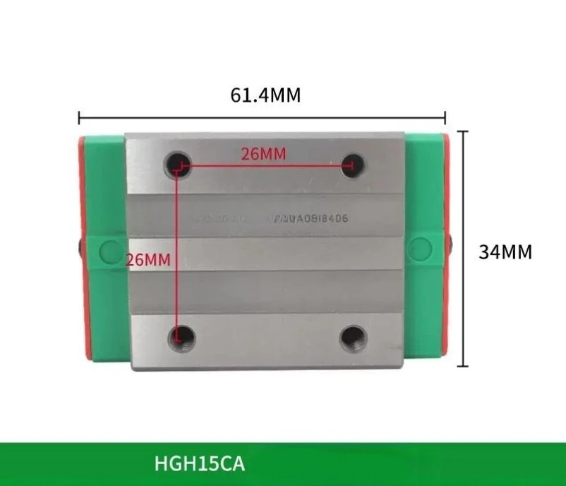 1 Piece New HIWIN HGH15CA Linear Guide Slide Block High Precision Linear Motion Guide Rail Bearing for CNC Router Machine
1 Piece New HIWIN HGH15CA Linear Guide Slide Block High Precision Linear Motion Guide Rail Bearing for CNC Router Machine