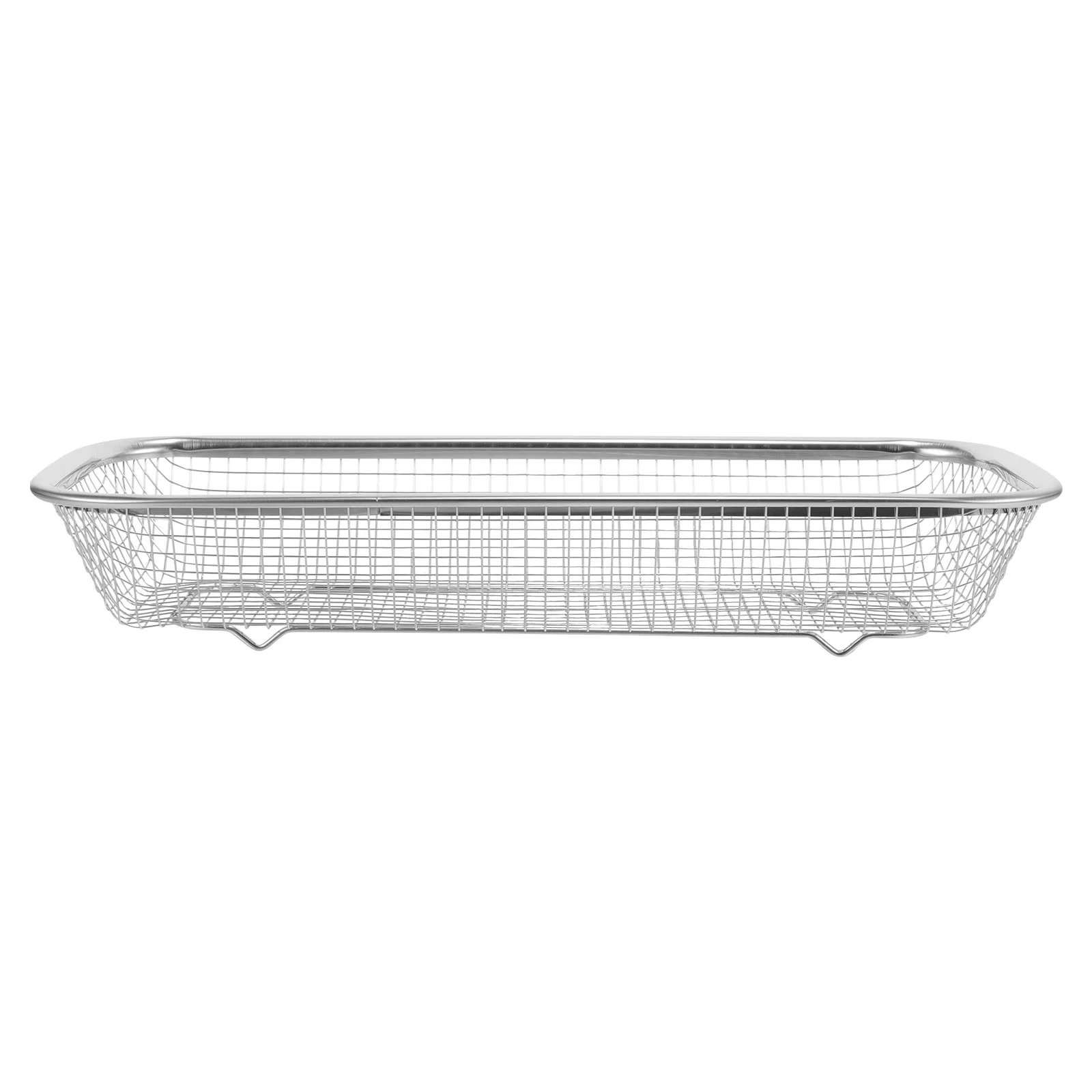 Dish Rack Silverware Holder Stainless Steel Mesh Basket Fruit Laundry Kitchen Colander
Dish Rack Silverware Holder Stainless Steel Mesh Basket Fruit Laundry Kitchen Colander