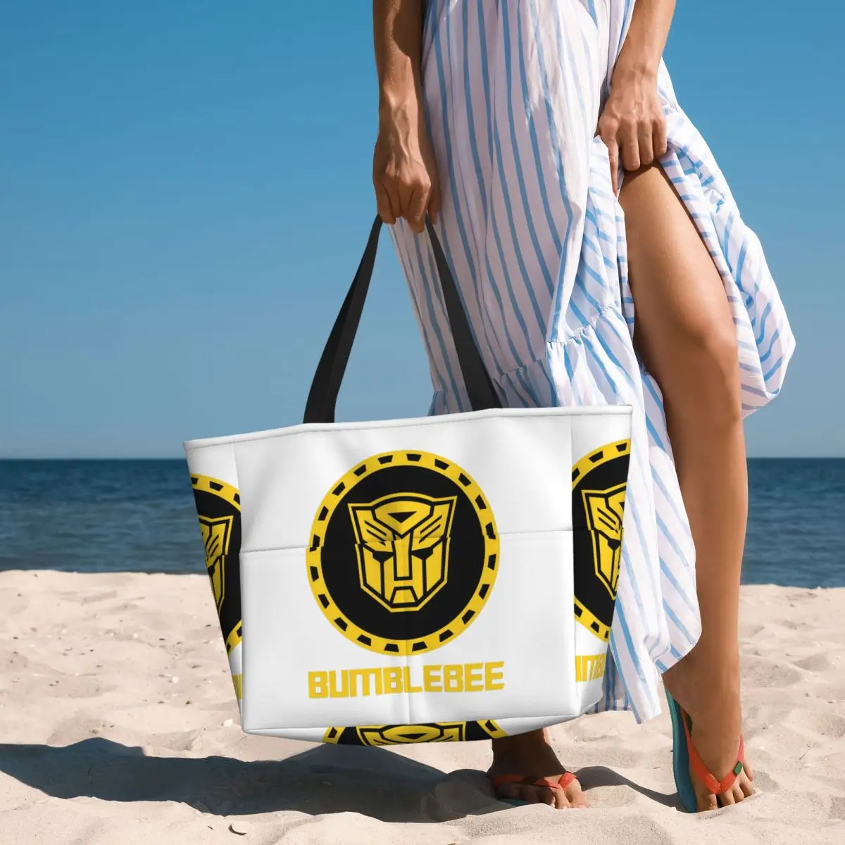 Bumblebee Transformers Robots Beach Tote Bag Sport Gym Yoga Duffle Large Tote Bag Women Travel Bag Fitness bag
Bumblebee Transformers Robots Beach Tote Bag Sport Gym Yoga Duffle Large Tote Bag Women Travel Bag Fitness bag
