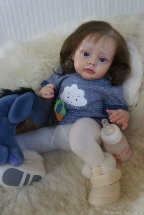 NPK 21'' Unpainted Unfinished Doll Parts Reborn Doll Kit Pouplar Chloe Limited Edition Soft Touch
NPK 21'' Unpainted Unfinished Doll Parts Reborn Doll Kit Pouplar Chloe Limited Edition Soft Touch
