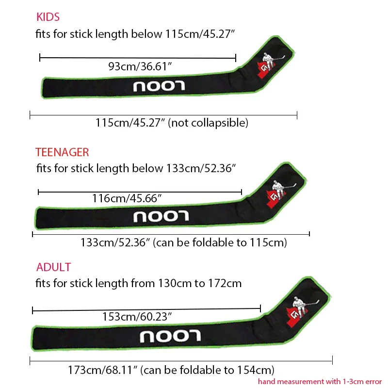 1PC Ice Hockey Stick Cover Pouch Bag Portable Shoulder Waterproof Adjustable Storage Bag for Hockey Sport 2xsticks Capacity
1PC Ice Hockey Stick Cover Pouch Bag Portable Shoulder Waterproof Adjustable Storage Bag for Hockey Sport 2xsticks Capacity