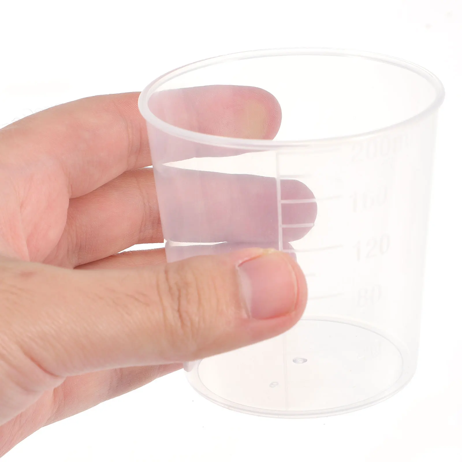 20Pcs Clear Graduated Cups Practical Measuring Scale for Reagents Samples Kitchen Laboratory Specimen Containers 
20Pcs Clear Graduated Cups Practical Measuring Scale for Reagents Samples Kitchen Laboratory Specimen Containers