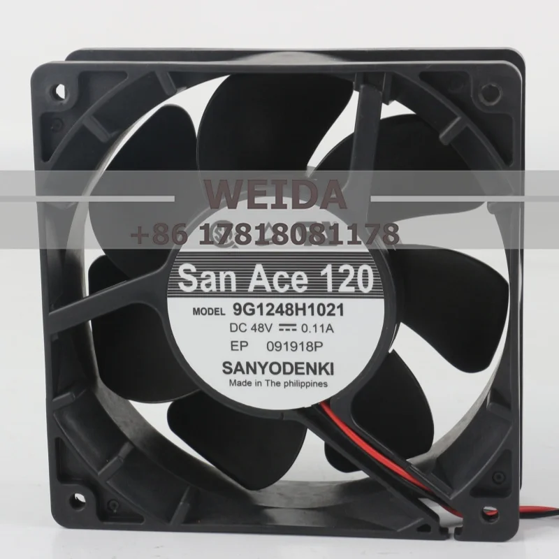 Original Sanyo 5V 12V 24V DC 48V 0.11A AC EC 12038 120X120X38MM 12CM Frequency Converter Two-wire 9G1248H1021 Cooling Fan
Original Sanyo 5V 12V 24V DC 48V 0.11A AC EC 12038 120X120X38MM 12CM Frequency Converter Two-wire 9G1248H1021 Cooling Fan