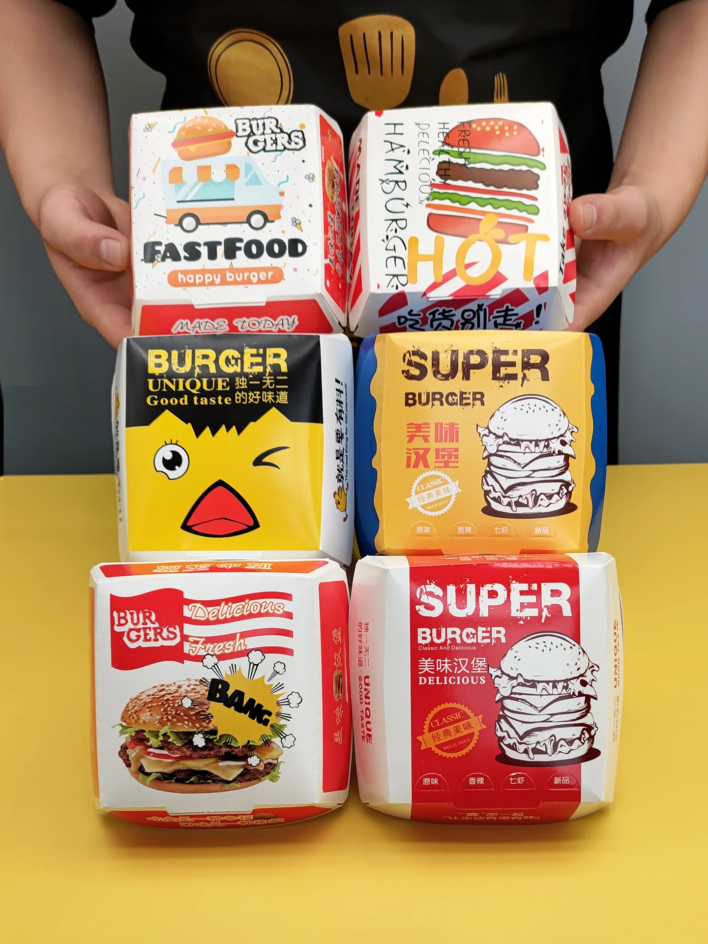 Коробка для бургеров Thiened, формованная, не требующая складывания, одноразовая, для еды на вынос, для предприятий общественного питания, бумажная коробка, для кухни, выпечки, инструменты для рукоделия
Коробка для бургеров Thiened, формованная, не требующая складывания, одноразовая, для еды на вынос, для предприятий общественного питания, бумажная коробка, для кухни, выпечки, инструменты для рукоделия