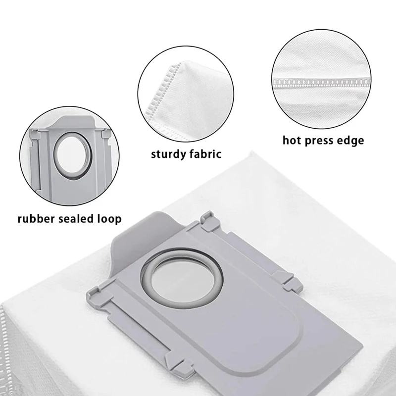 22PCS Dust Bags for Roborock Saros 10/10R, Q Revo, Qrevo S/Slim
22PCS Dust Bags for Roborock Saros 10/10R, Q Revo, Qrevo S/Slim