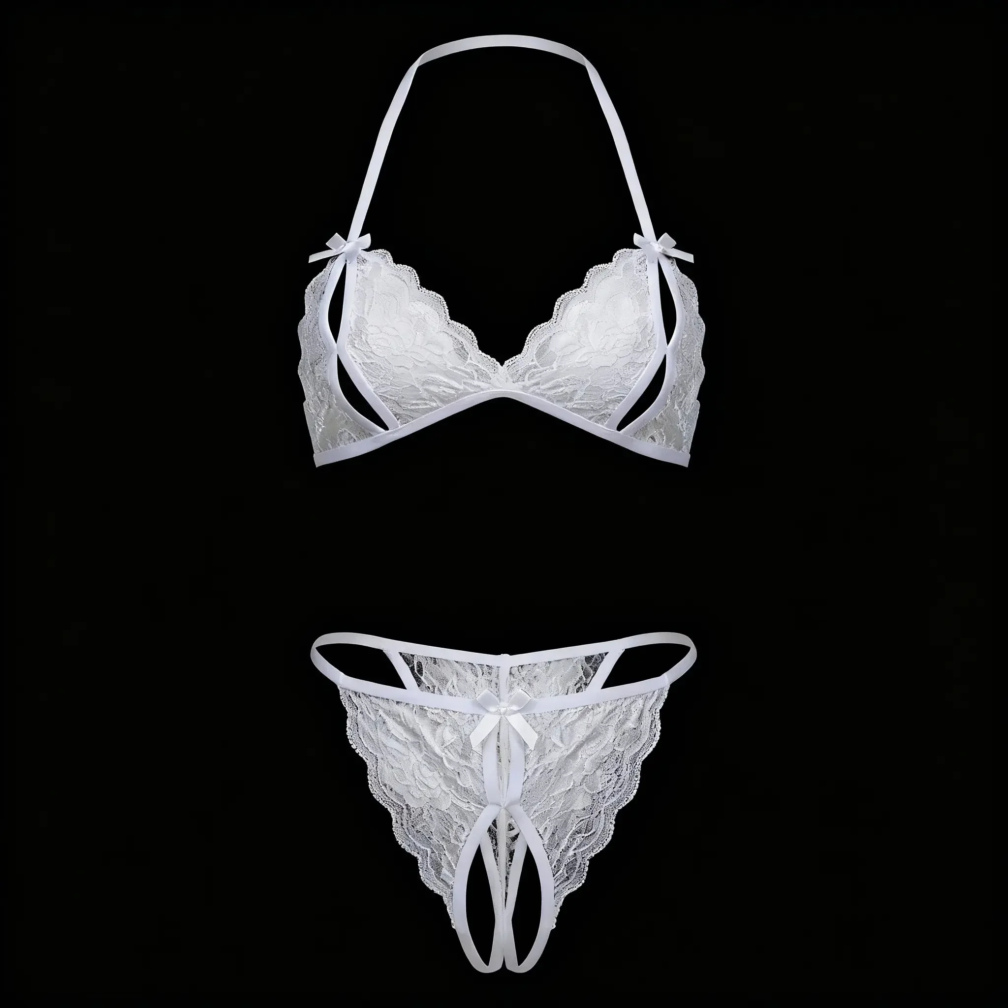 V11 Bralette Lace Bra & Panty Set, Adjustable Stripes Lace Lingerie | Elastic Plus-Size Friendly High-Elastic Fabric Plus-Size Friendly | Womenswear Bodysuits Teddy Two-Piece Soft Intimate Wear Charm Passion Day Gift And Floral Mesh Bikini Outfits
V11 Bralette Lace Bra & Panty Set, Adjustable Stripes Lace Lingerie | Elastic Plus-Size Friendly High-Elastic Fabric Plus-Size Friendly | Womenswear Bodysuits Teddy Two-Piece Soft Intimate Wear Charm Passion Day Gift And Floral Mesh Bikini Outfits