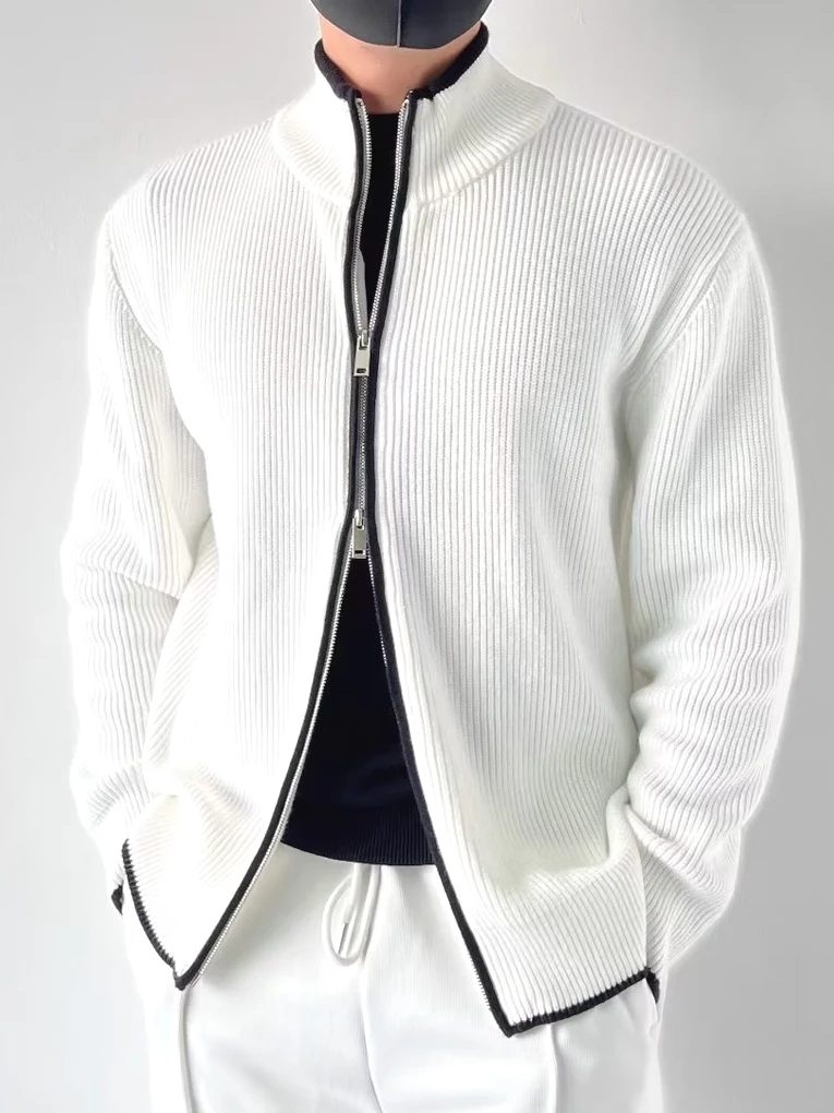 Мужской вязаный свитер Briti Sle Long Sve с высоким воротником на молнии, мягкий, удобный, повседневный, осенне-зимний трикотаж
Мужской вязаный свитер Briti Sle Long Sve с высоким воротником на молнии, мягкий, удобный, повседневный, осенне-зимний трикотаж