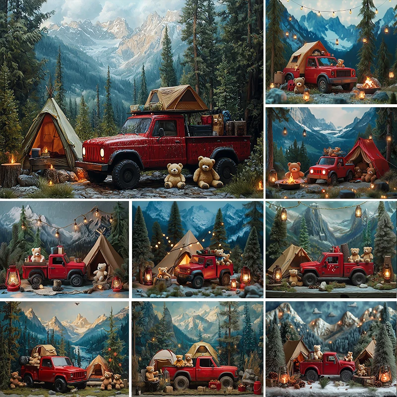 LS Photography Backgrounds Traveling Camping Forest Campfire Decor Birthday Party Kids Portrait Photo Backdrops Studio
LS Photography Backgrounds Traveling Camping Forest Campfire Decor Birthday Party Kids Portrait Photo Backdrops Studio