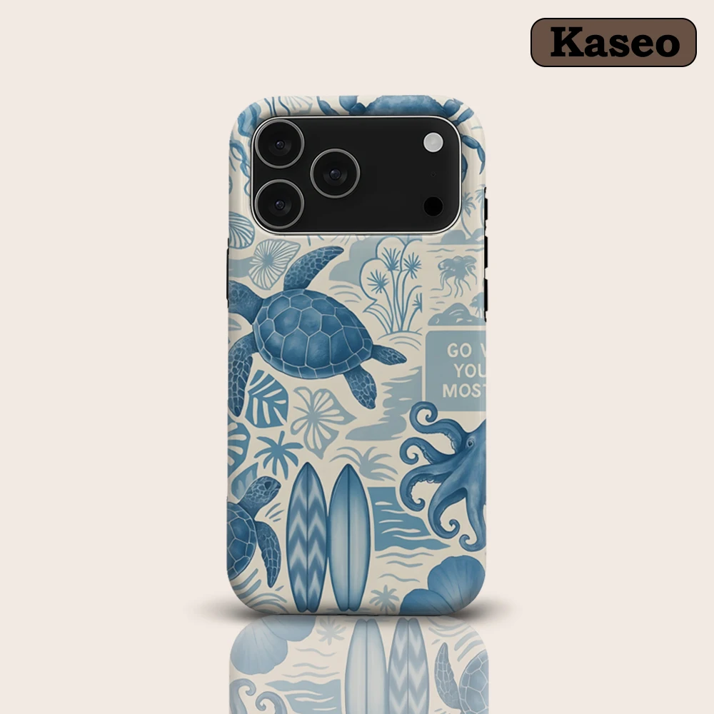 KASEO Matte Bumper for Magsafe Case for IPhone 17 16 15 14 Plus 13 Pro Max Shockproof Hard PC Ocean Vibes Cover
KASEO Matte Bumper for Magsafe Case for IPhone 17 16 15 14 Plus 13 Pro Max Shockproof Hard PC Ocean Vibes Cover