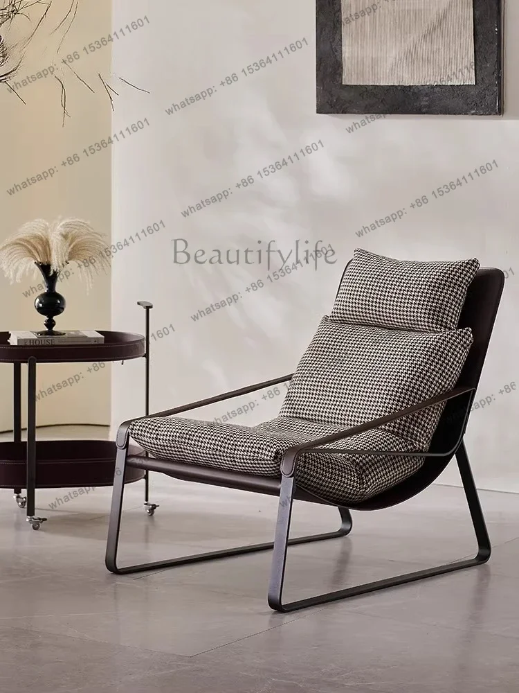yj57 Leisure chair single sofa Italian minimalist saddle leather minimalist balcony art chair
yj57 Leisure chair single sofa Italian minimalist saddle leather minimalist balcony art chair