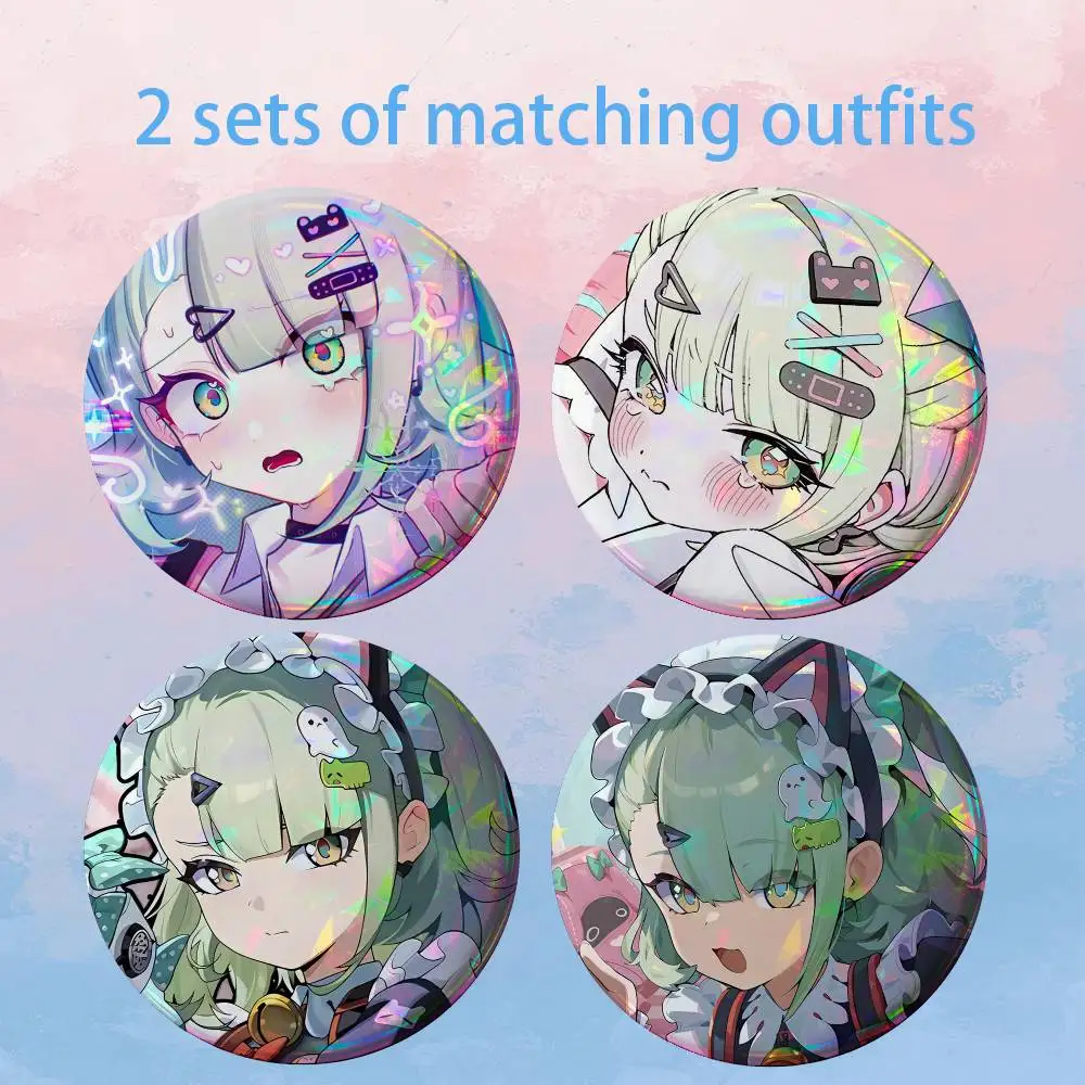 Game ZZZ S-Sunna 2 piece set Pins Creativity Printed Pictures Text Metal Lapel Badges Brooches Jewelry Gift
Game ZZZ S-Sunna 2 piece set Pins Creativity Printed Pictures Text Metal Lapel Badges Brooches Jewelry Gift