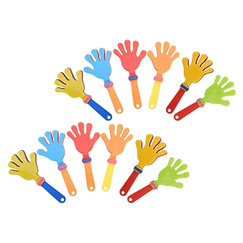 12 Pcs Hand Toys Reusable Colored Plastic Party Favors Festival Celebration School Team Sports Souvenir Gifts
12 Pcs Hand Toys Reusable Colored Plastic Party Favors Festival Celebration School Team Sports Souvenir Gifts