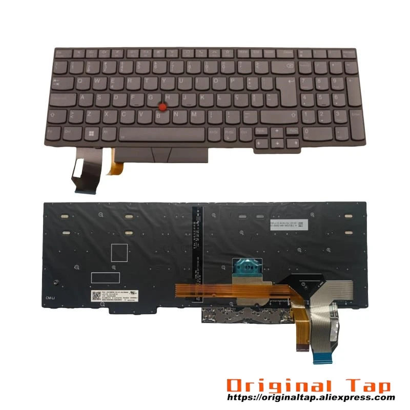 PT Portuguese Backlit Keyboard for Lenovo Thinkpad T15 P15s Gen 1 2 5N21B08432 5N21B08469
PT Portuguese Backlit Keyboard for Lenovo Thinkpad T15 P15s Gen 1 2 5N21B08432 5N21B08469
