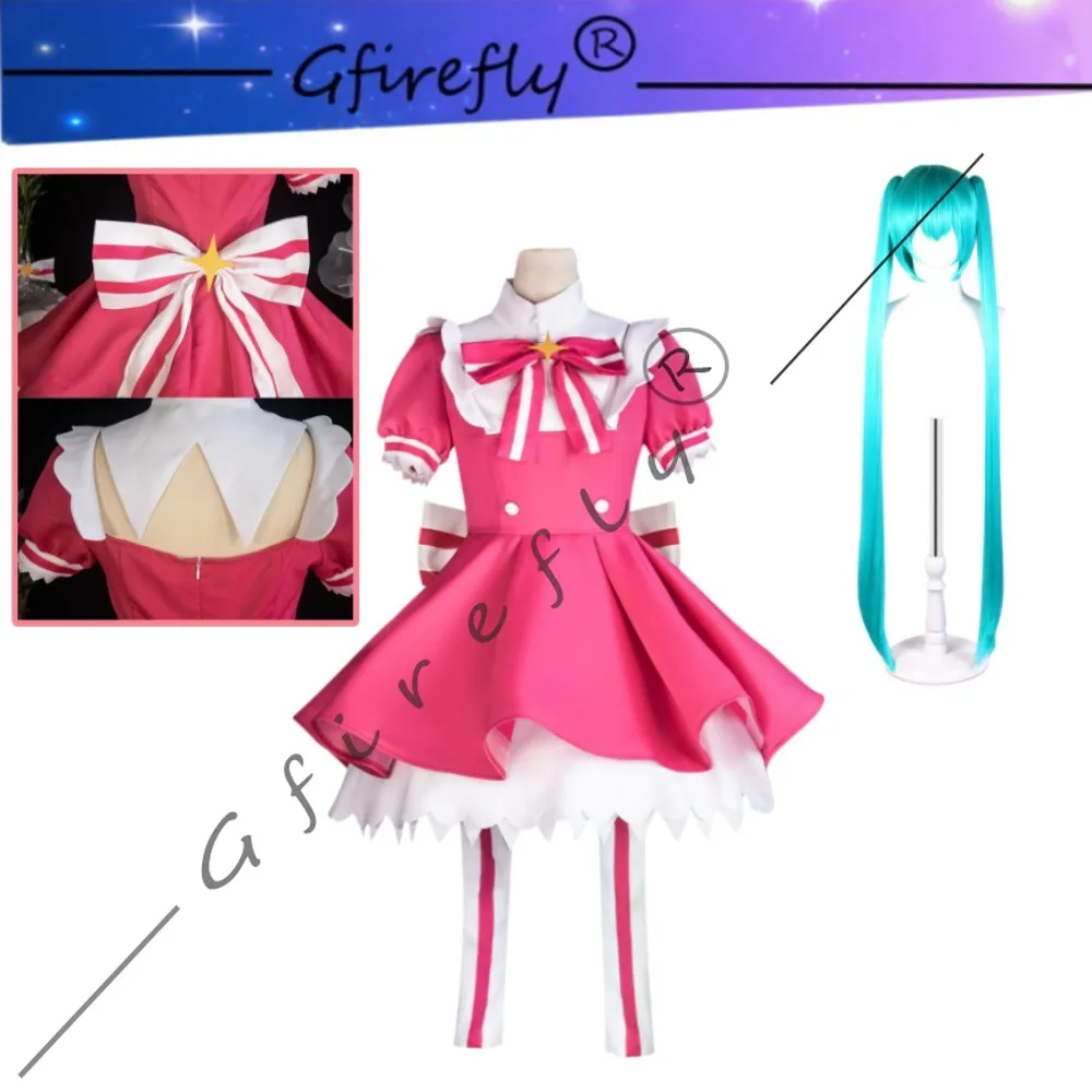 Virtual Idol Mikkku Retry Now Cosplay Costume Pink Cute Dress Full Set Adult Women Halloween Comic Con Anime Role Play Outfit
Virtual Idol Mikkku Retry Now Cosplay Costume Pink Cute Dress Full Set Adult Women Halloween Comic Con Anime Role Play Outfit