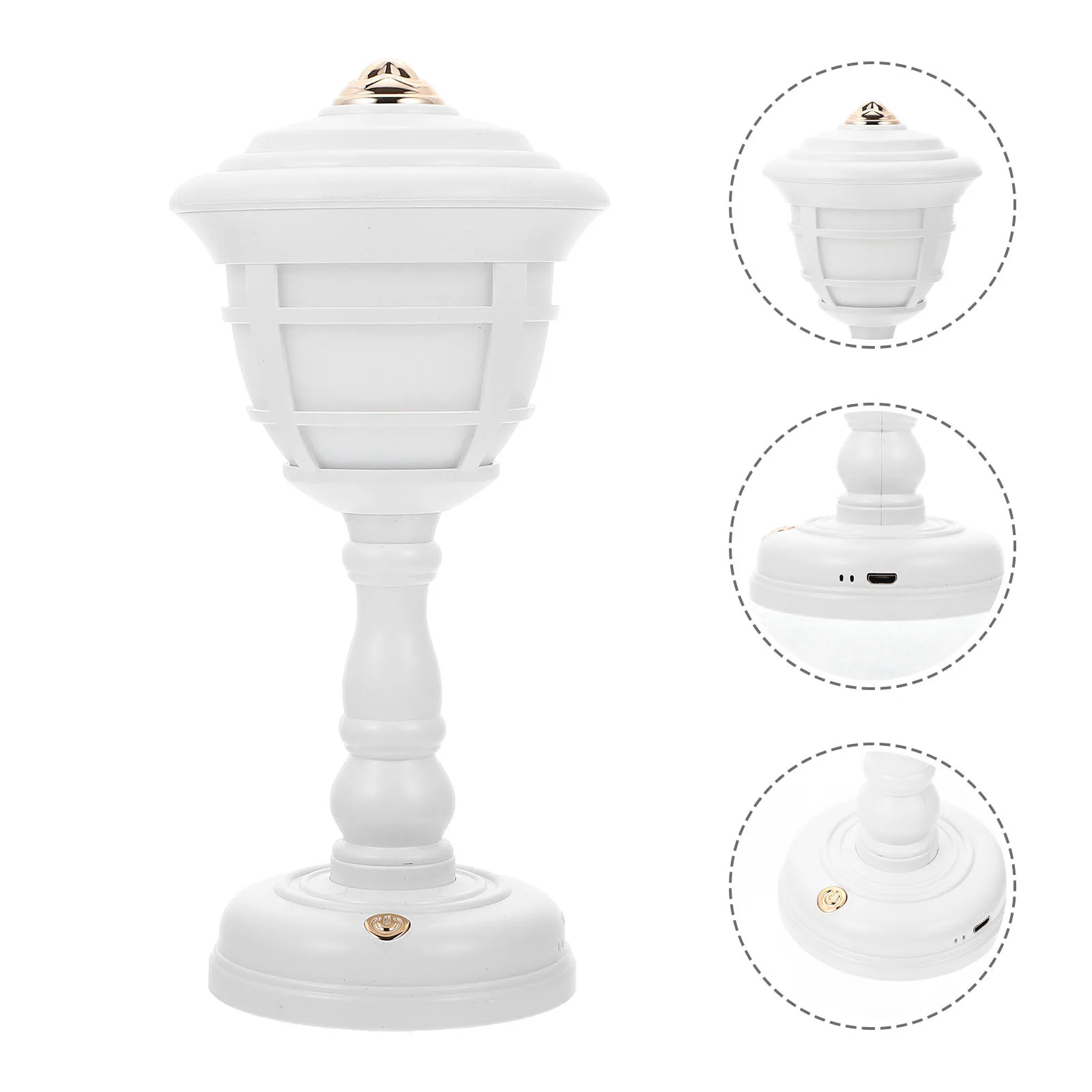 1Set European Style Lamp USB Charging Light Decorative Tabletop Lamp Nightstand Light Eye Caring Compact Size Home Decor
1Set European Style Lamp USB Charging Light Decorative Tabletop Lamp Nightstand Light Eye Caring Compact Size Home Decor
