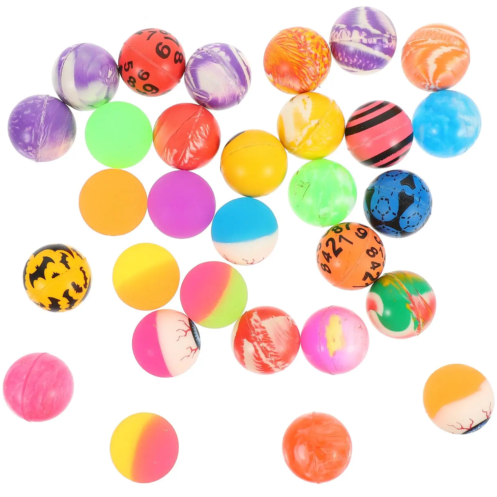 30 Pcs Bouncy Ball Jumping Balls Children Pool Children's for Toy Baby Kids Small Marble
30 Pcs Bouncy Ball Jumping Balls Children Pool Children's for Toy Baby Kids Small Marble