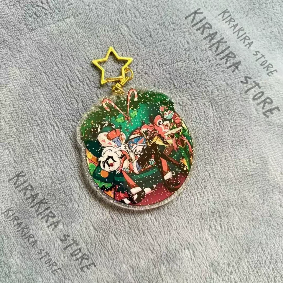 Husk Hazbin Hotel Cosplay Fangoods Christmas Keychain Anime Pendant 3Vees Hanging Drop Ornaments Keyring Cute Mascot
Husk Hazbin Hotel Cosplay Fangoods Christmas Keychain Anime Pendant 3Vees Hanging Drop Ornaments Keyring Cute Mascot