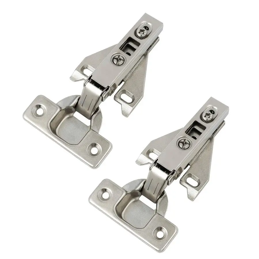 20 Pairs40 Pack Kitchen Cabinet Hinges for Face Frame Cabinet, Concealed Cabinet Hinges Brushed Satin Nickel with Mounting Screw
20 Pairs40 Pack Kitchen Cabinet Hinges for Face Frame Cabinet, Concealed Cabinet Hinges Brushed Satin Nickel with Mounting Screw
