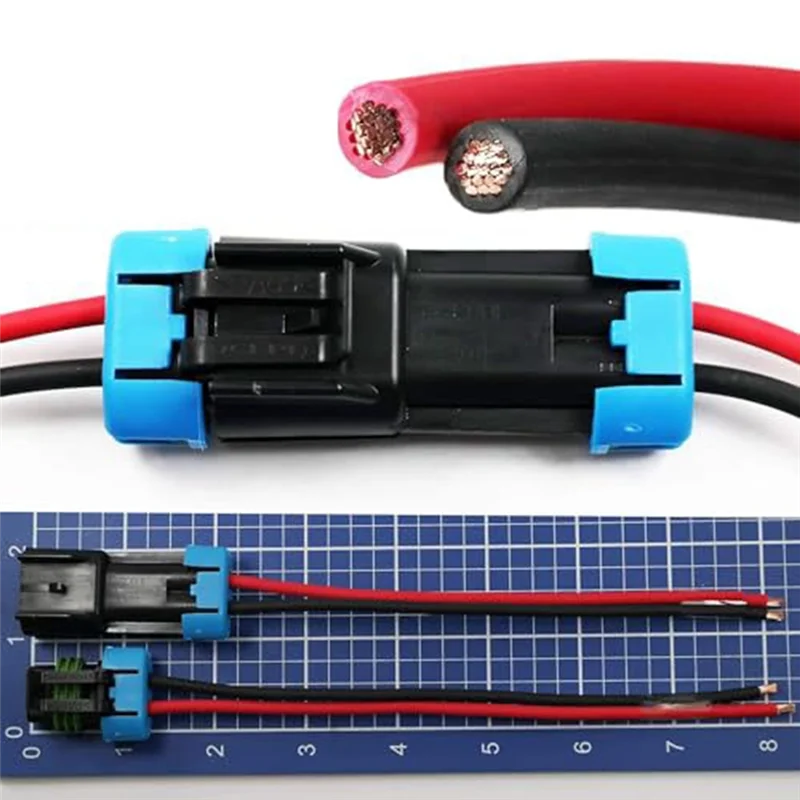 A96I-5-Pack Metri-Pack 2-Pin 30 Amp, 280 Series Connectors Multi-Function (Male To Female Pigtail 12GA) Durable
A96I-5-Pack Metri-Pack 2-Pin 30 Amp, 280 Series Connectors Multi-Function (Male To Female Pigtail 12GA) Durable