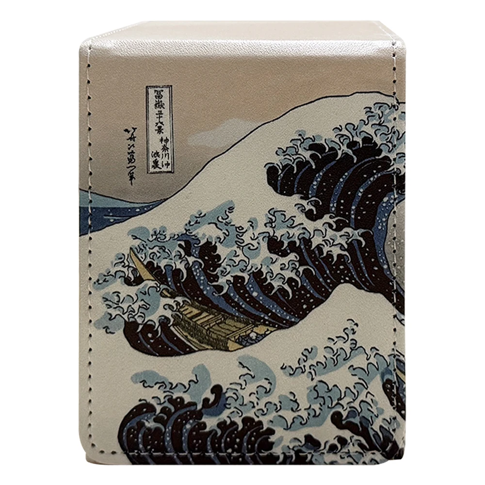 Great Wave Game Trading Card Portable Container Storage Box PU Leather Premium Deck Case Holding100+Double Sleeved Card TCG Gift
Great Wave Game Trading Card Portable Container Storage Box PU Leather Premium Deck Case Holding100+Double Sleeved Card TCG Gift