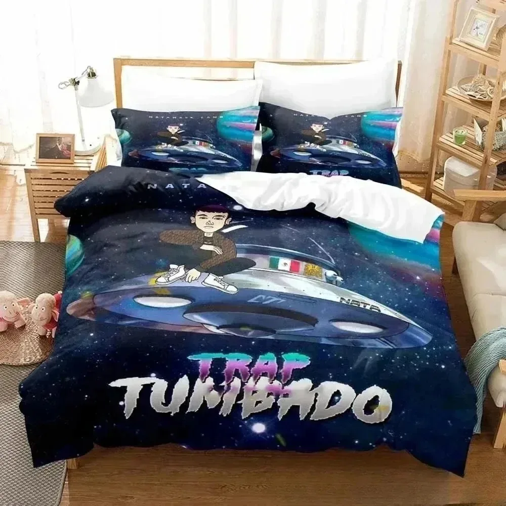 Music B-Band Natanael Cano 3D NEW Duvet Cover Pillowcase Bedding Set Adult Boy Girl Bedroom Decoration Single Double Large
Music B-Band Natanael Cano 3D NEW Duvet Cover Pillowcase Bedding Set Adult Boy Girl Bedroom Decoration Single Double Large